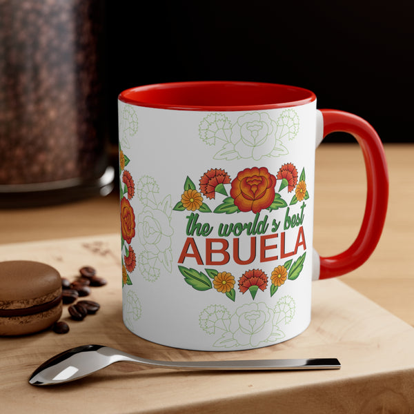 The World's Best Abuela (Grandmother) Coffee Mug, 11oz