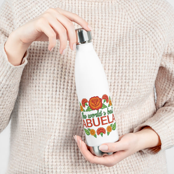 World's Best Abuela 20oz Insulated Bottle
