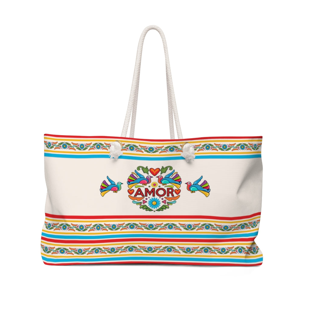 Paraiso Flowers & Birds Embroidered Tote Bag – CasaQ