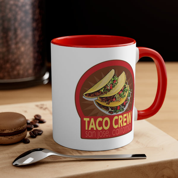 San Jose Taco Crew Coffee Mug, 11oz
