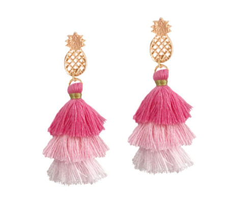 Pink Piña Colada Beach Bag Gift Set 4pcs - CLEARANCE