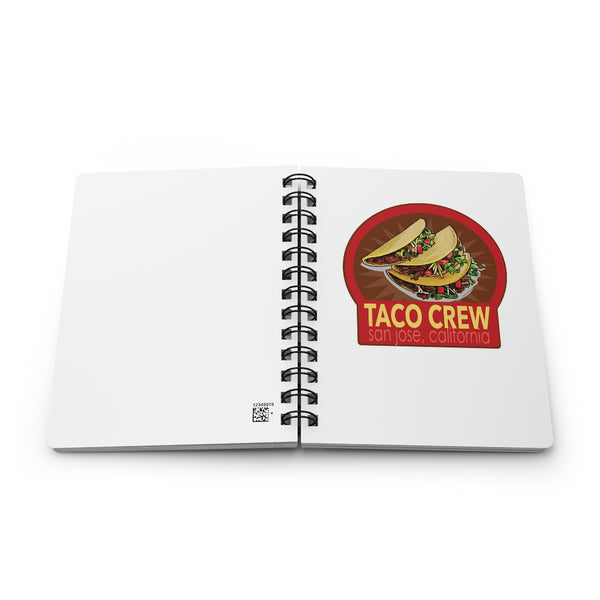 San Jose Taco Crew Spiral Bound Journal