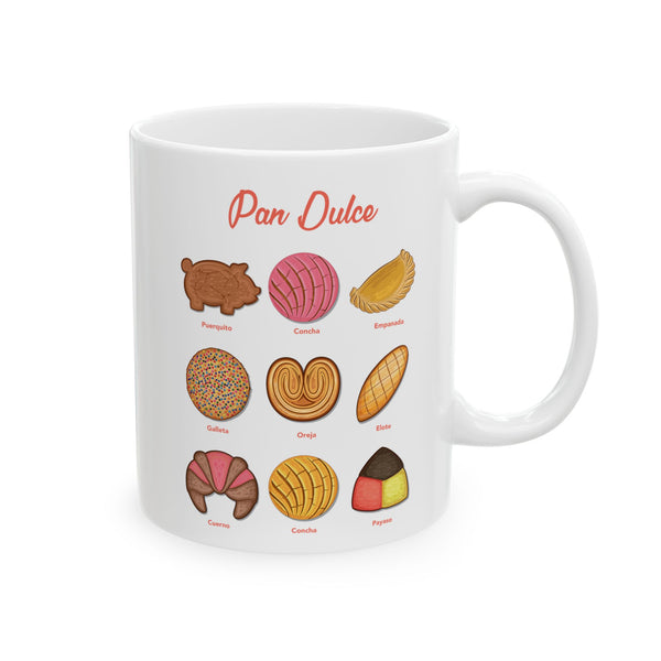 Pan Dulce Chart Ceramic Mug 11oz