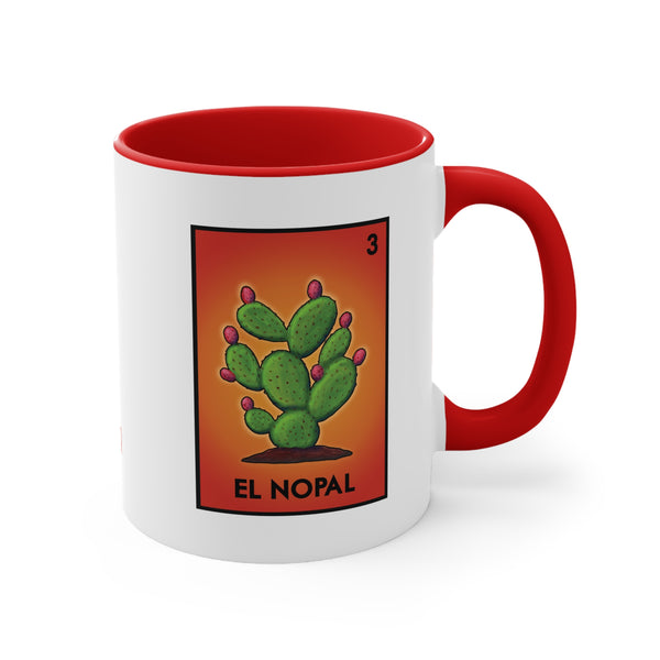 El Nopal Rooster Loteria Mexican Bingo Coffee Mug, 11oz