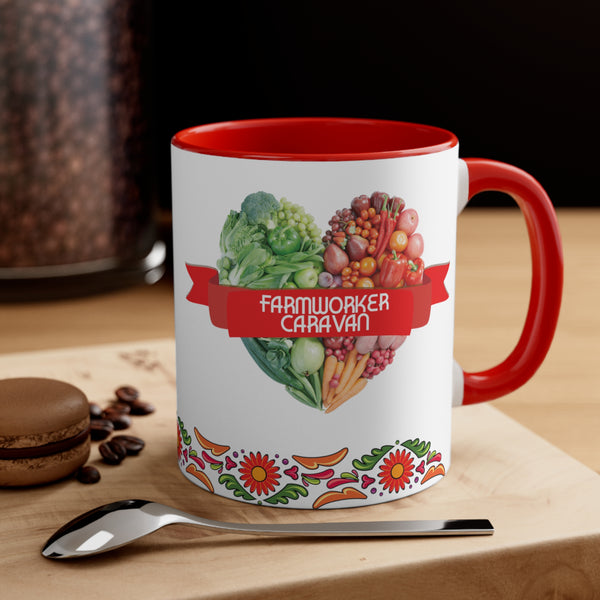 Farmworker Caravan Pajaros Coffee Mug, 11oz