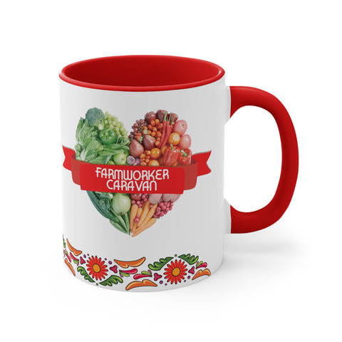 Farmworker Caravan Pajaros Coffee Mug, 11oz