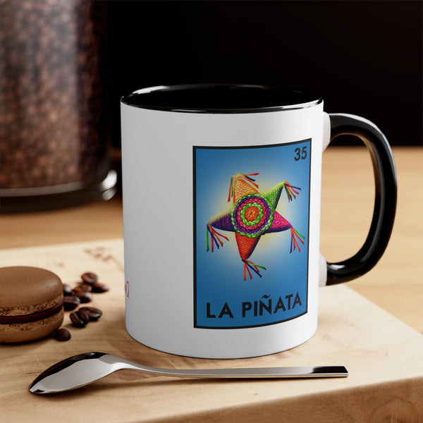 La Piñata Loteria Mexican Bingo Coffee Mug, 11oz