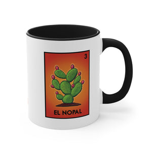 El Nopal Rooster Loteria Mexican Bingo Coffee Mug, 11oz
