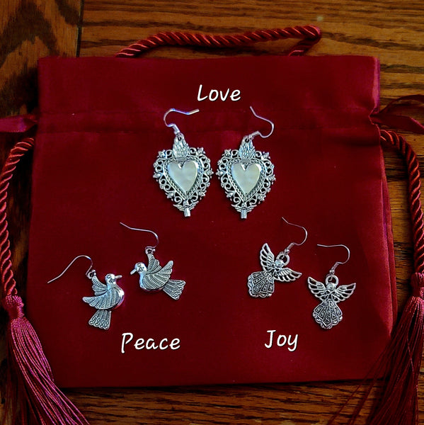 Love, Peace & Joy Earring Collection