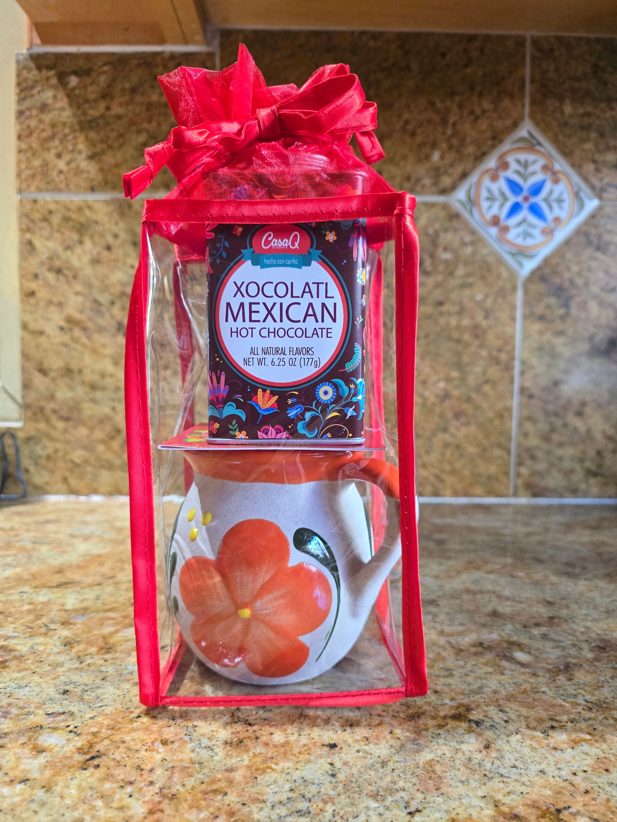 Mexican Artisan Hot Chocolate & Ceramic Mug Gift Set – CasaQ
