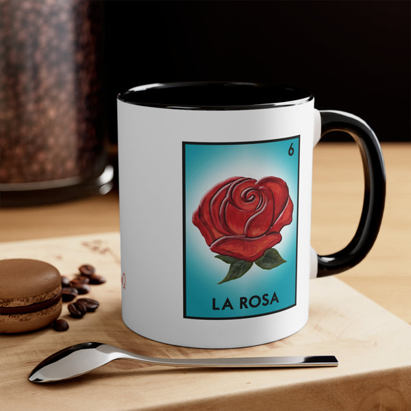 La Rosa Loteria Mexican Bingo Coffee Mug, 11oz