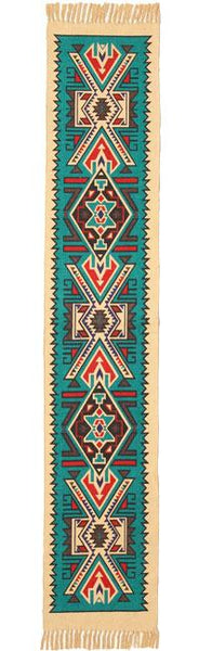 Zapotec Design Woven Table Runner