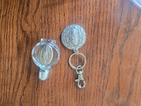 La Virgencita Guadalupe Valentine's Day Jewelry & Chocolate Roses Set