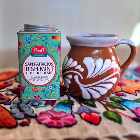 CasaQ San Patricios Irish Mint Hot Chocolate