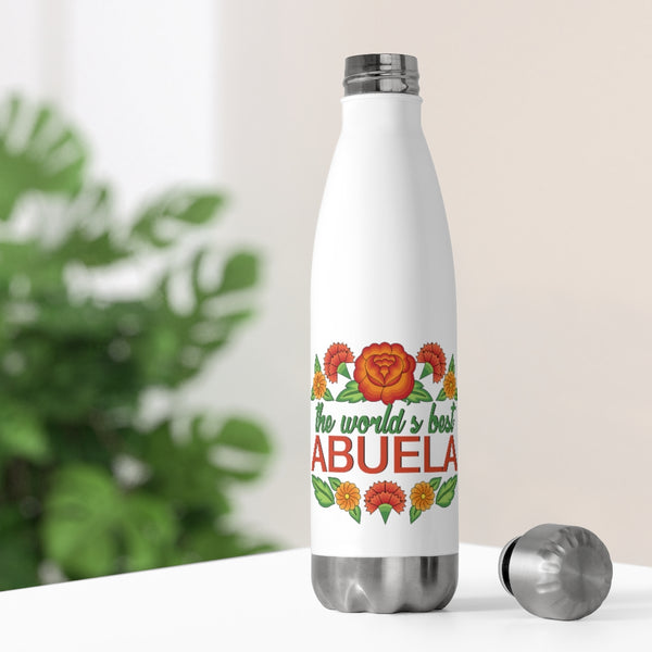 World's Best Abuela 20oz Insulated Bottle