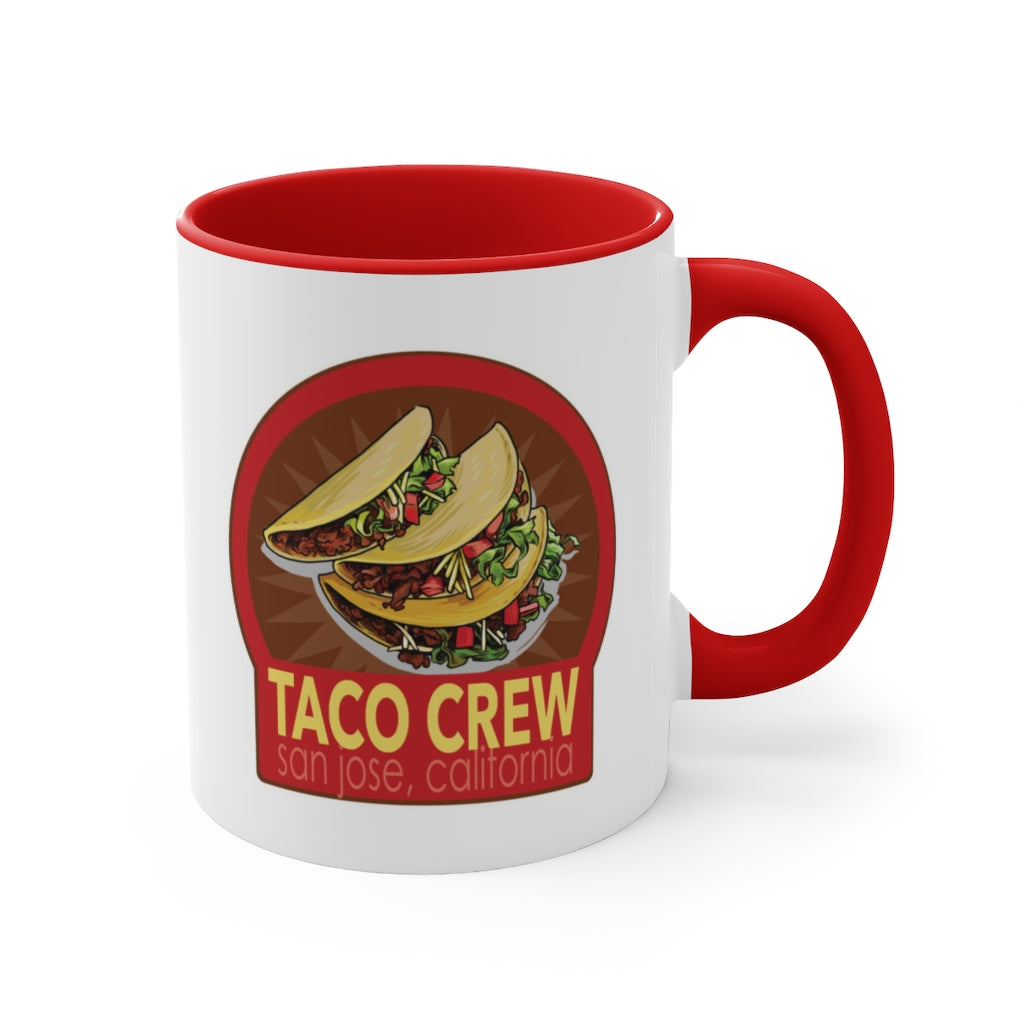 San Jose Taco Crew Coffee Mug, 11oz