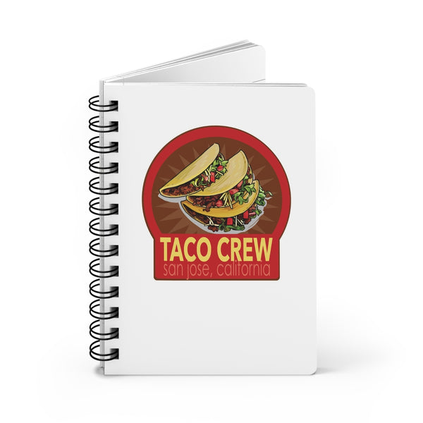 San Jose Taco Crew Spiral Bound Journal