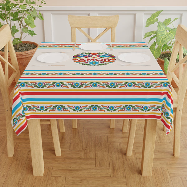 Pajaros de Mexico Amor Tablecloth