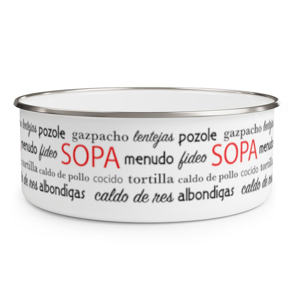 Sopa - Menudo Pozole Caldo Enamel Soup Bowl