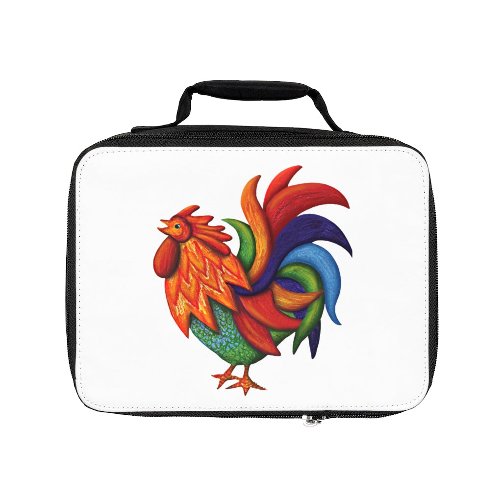 De Colores Rooster Lunch Bag