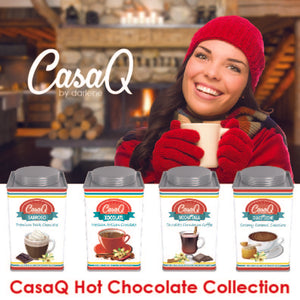 CasaQ Artisan Hot Chocolate Trio w/Tote