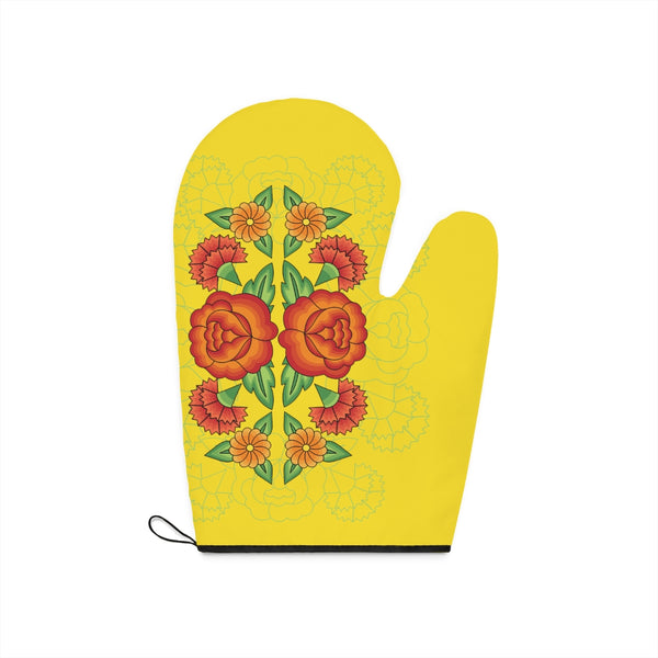 World's Best Abuela Oven Mitts & Pot Holders - Cornflower Yellow