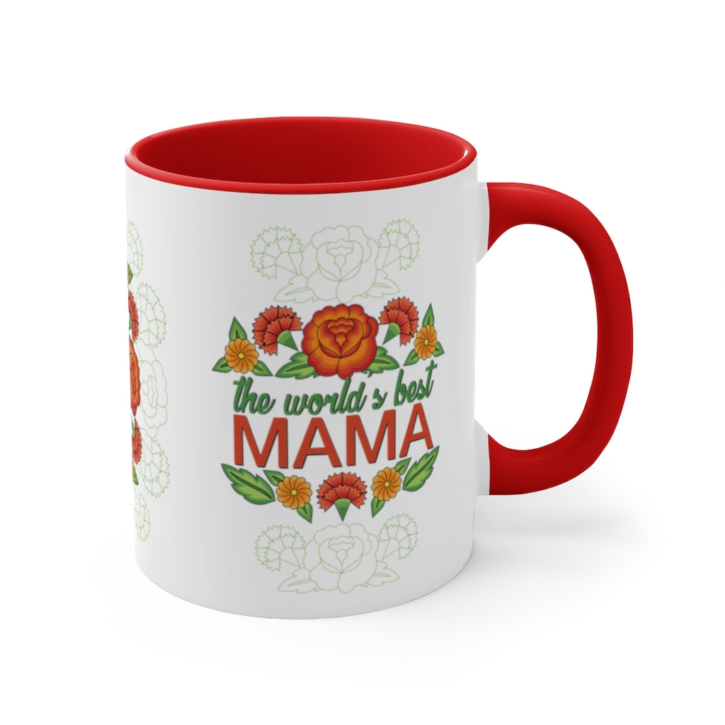 World's Best Mama Coffee Mug, 11oz
